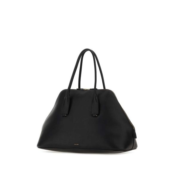 THE ROW Black Leather Devon Handbag - Picture 2 of 2